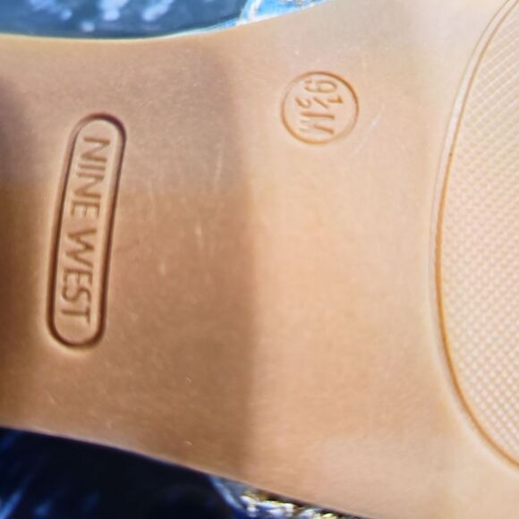 BRAND NEW NINE WEST WOMEN’S BLOCK HEEL SANDALS - Picture 15 of 16